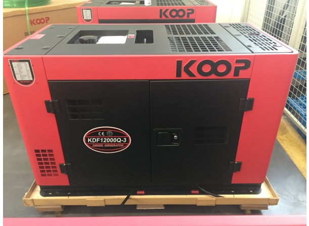 máy phát điện chạy dầu koop kdf12000